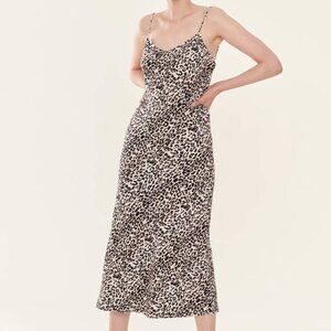 Pistola Mari Leopard Slip Dress
